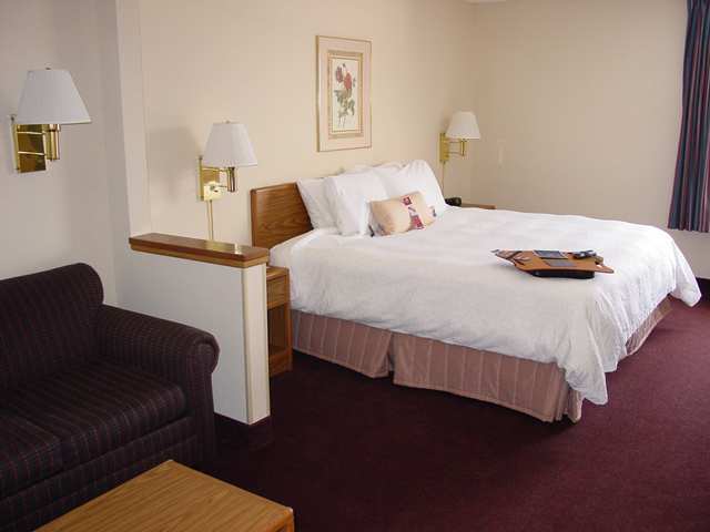 ホテル ハンプトン イン ミネアポリス セント ポール ウッドベリー 部屋 写真